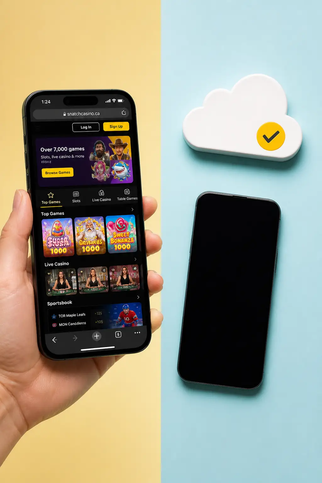 Snatch Casino App visual guide for Snatch Casino